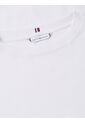 Top Blanco Con Mangas Abullonadas Ribeteadas Tommy Hilfiger de Tommy Hilfiger