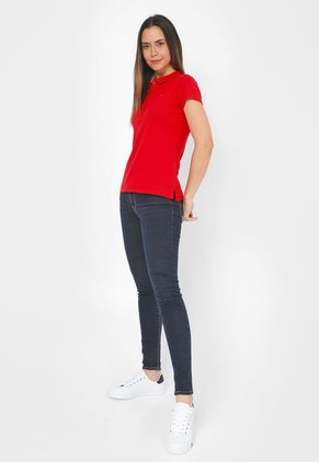 Polo Rojo Tommy Hilfiger