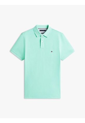 Polo Celeste 1985 De Corte Regular Tommy Hilfiger