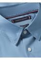Camisa Azul Solid Con Logo Tommy Hilfiger de Tommy Hilfiger