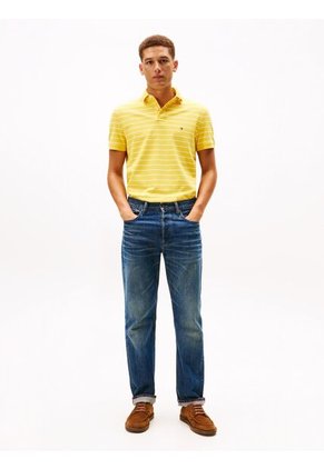 Polo Amarillo 1985 De Corte Regular Tommy Hilfiger