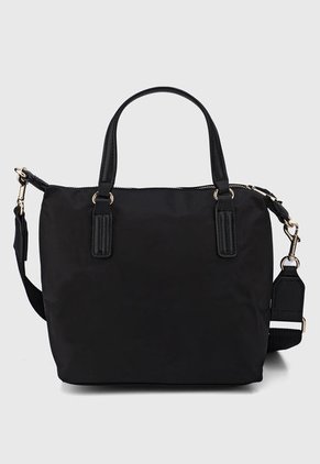 Bolso Negro-Dorado Tommy Hilfiger