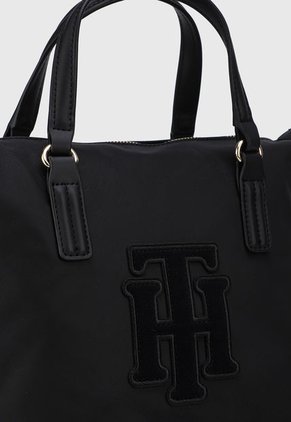 Bolso Negro-Dorado Tommy Hilfiger