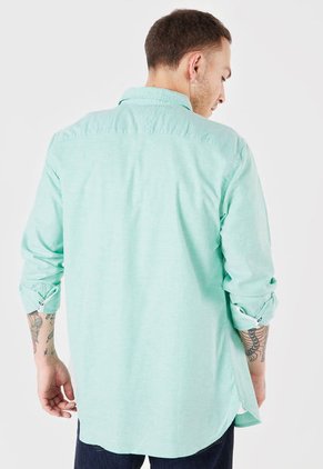 Camisa Verde Menta Tommy Hilfiger