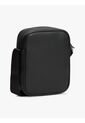 Bolso Negro Reporter Con Panel Tejido Tommy Hilfiger de Tommy Hilfiger