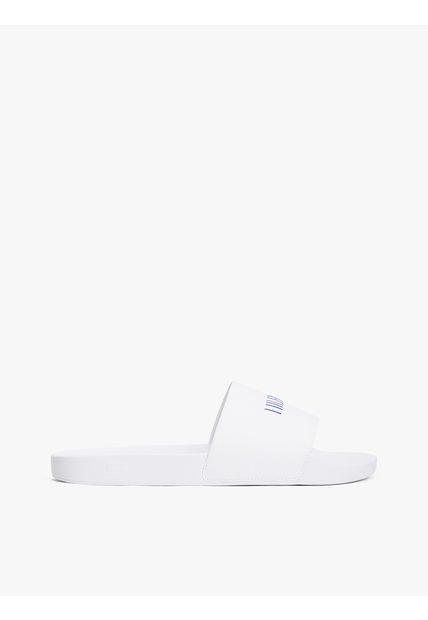 Sandalias Blanco Con Logo En Relieve Tommy Hilfiger