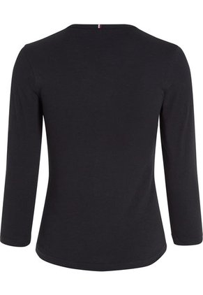 Camiseta 1985 De Manga Tres Cuartos Mujer Negro Tommy Hilfiger