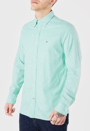 Camisa Verde Menta Tommy Hilfiger