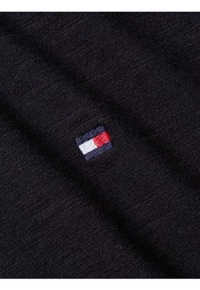 Camiseta 1985 De Manga Tres Cuartos Mujer Negro Tommy Hilfiger