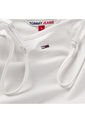 Body Essential Ajustado De Punto Mujer Blanco Tommy Jeans de Tommy Hilfiger