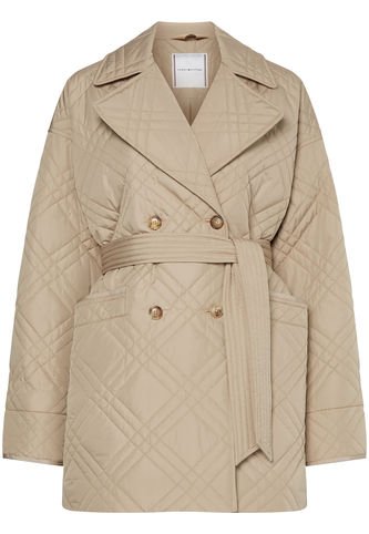 Gabán Beige Acolchado De Corte Amplio Para Mujer Tommy Hilfiger Tommy Hilfiger