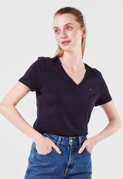 Camiseta Azul Navy Tommy Hilfiger