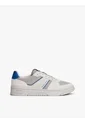 Tenis Gris De Ante Con Mezcla De Texturas Tommy Hilfiger de Tommy Hilfiger
