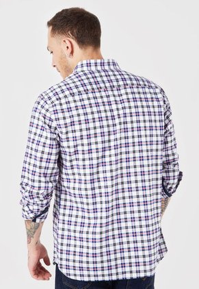 Camisa Blanco-Azul-Rojo Tommy Hilfiger