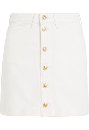 Mini Falda Con Botones Tommy Hilfiger