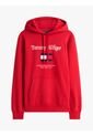 Buzo Rojo Con Capota Con Logo Gráfico Tommy Hilfiger de Tommy Hilfiger
