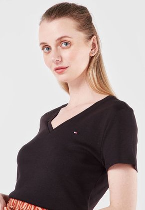 Camiseta Negro Tommy Hilfiger