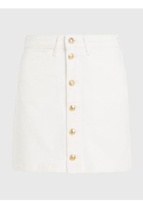 Mini Falda Con Botones Tommy Hilfiger