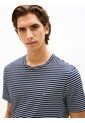 Camiseta Azul Oscuro Regular Fit A Rayas Tommy Hilfiger de Tommy Hilfiger