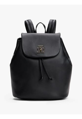 Morral Negro Modern Con Broche De Giro TH Tommy Hilfiger Tommy Hilfiger