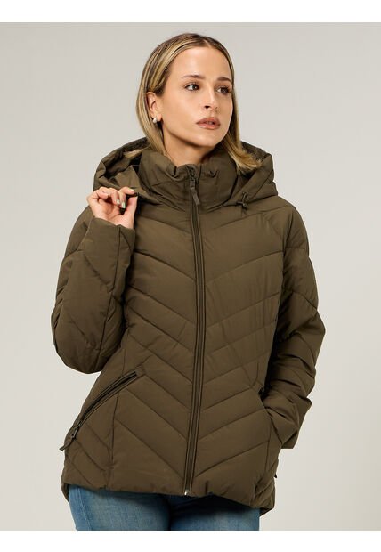 Chaqueta Verde Ligera Acolchada Tommy Hilfiger