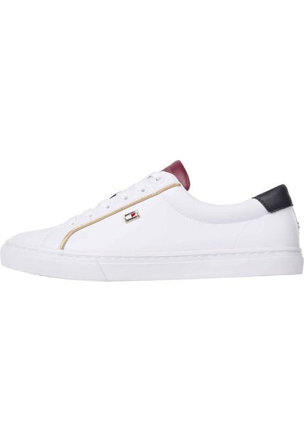 Tenis Blanco Con Suela Cupsole Tommy Hilfiger