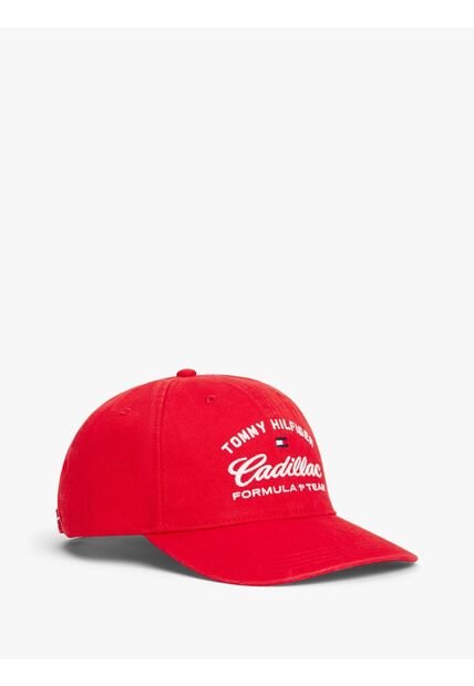 Gorra Roja TH X Cadillac Formula 1® Team Con Logo Tommy Hilfiger