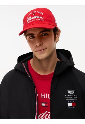 Gorra Roja TH X Cadillac Formula 1® Team Con Logo Tommy Hilfiger