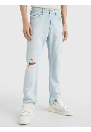 Jeans Azul Scanton De Corte Ajustado Para Hombre Tommy Jeans