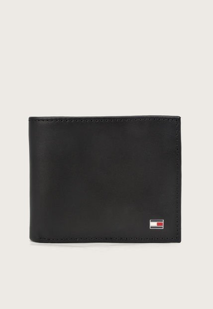 Billetera Negro Tommy Hilfiger