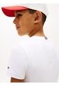 Camiseta Blanca Con Logo Estampado En El Pecho Tommy Hilfiger de Tommy Hilfiger