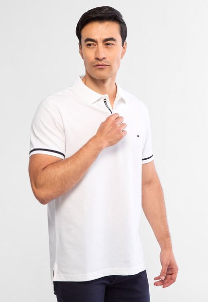 Polo TOMMY HILFIGER Blanco