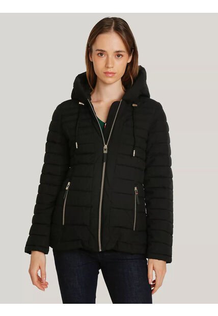 Chaqueta Negra Ligera Acolchada Tommy Hilfiger