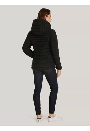 Chaqueta Negra Ligera Acolchada Tommy Hilfiger