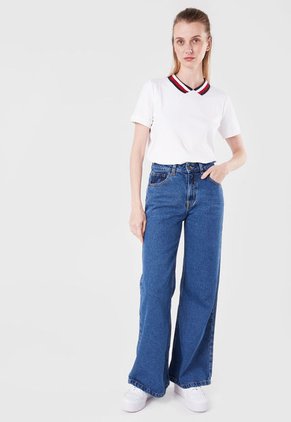 Camiseta Blanco-Azul-Rojo Tommy Hilfiger