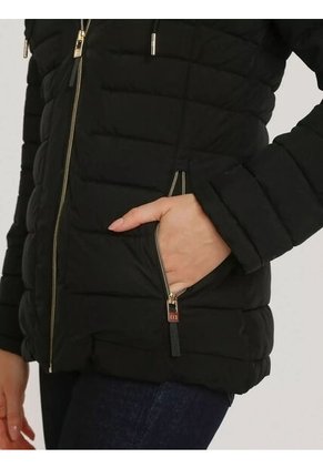 Chaqueta Negra Ligera Acolchada Tommy Hilfiger