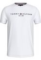 Camiseta Blanca Con Logo Bordado En El Pecho Tommy Hilfiger de Tommy Hilfiger