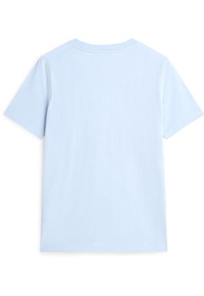 Camiseta Celeste Con Logo Gráfico De Corte Regular Tommy Hilfiger