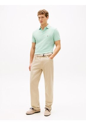 Polo Verde 1985 De Corte Regular Tommy Hilfiger