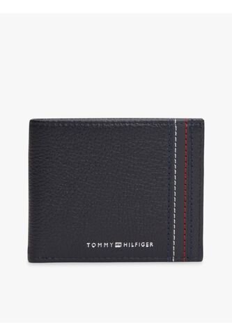 Billetera Azul Plegable De Cuero Tommy Hilfiger Tommy Hilfiger