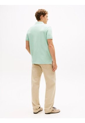 Polo Verde 1985 De Corte Regular Tommy Hilfiger