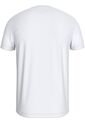 Camiseta Blanca Con Logo Bordado En El Pecho Tommy Hilfiger de Tommy Hilfiger