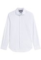 Camisa Blanca Con Diseño De Rayas Bicolor Tommy Hilfiger de Tommy Hilfiger