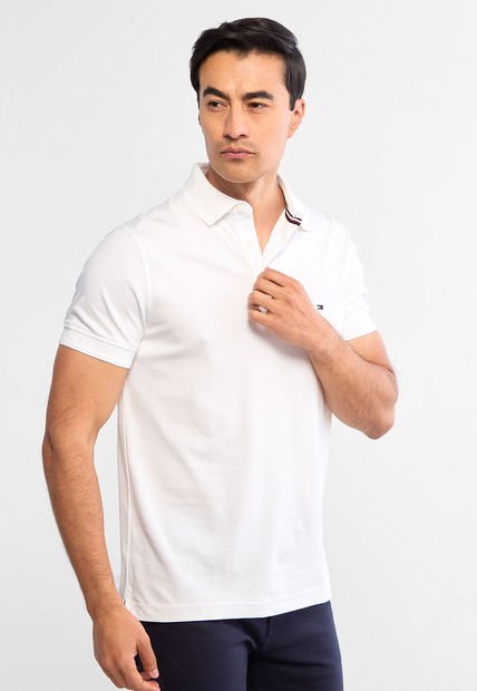 Polo TOMMY HILFIGER Blanco