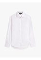 Camisa Blanca De Sarga TH Flex New York Label Con Corte Slim Tommy Hilfiger de Tommy Hilfiger