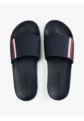Sandalias Azul Texturizadas De Piscina Tommy Hilfiger