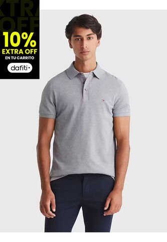 Polo Gris Slim 1985 Tommy Hilfiger Tommy Hilfiger