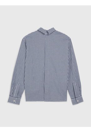 CAMISA ADAPTIVE ELÁSTICA DE CUADROS Azul Tommy Hilfiger
