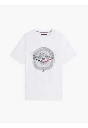 Camiseta Blanca TH X Cadillac Formula 1® Team Tommy Hilfiger