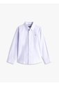 Camisa Celeste Essential De Algodón Oxford Tommy Hilfiger de Tommy Hilfiger